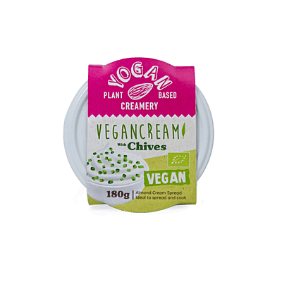 Frischkäse - Vegancreami mit Schnittlauch