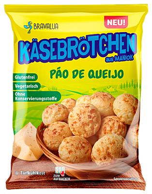 Käsebrötchen "Pao de Queijo", Beutel 1 Kg