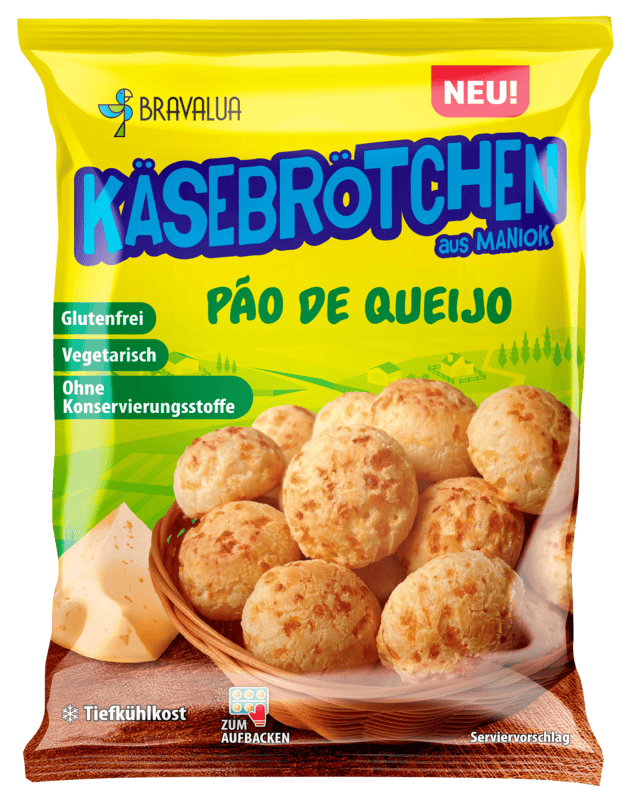 Käsebrötchen "Pao de Queijo", Beutel 1 Kg